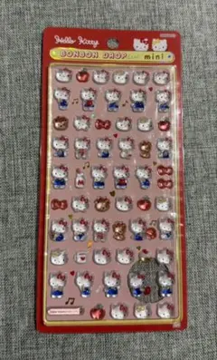 正規品 ボンボンドロップシール mini ハローキティ レッド　サンリオ