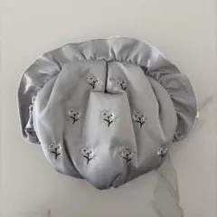 gelato pique 花柄刺繍ポーチ グレーのサムネイル