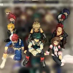 僕のヒーローアカデミア 6体セット 緑谷出久　 爆豪勝己　 轟焦凍　麗日お茶子
