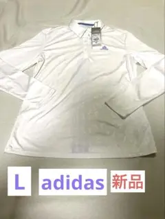 新品adidas Golf 長袖ポロシャツ レディースL ゴルフウェア¥9889のサムネイル