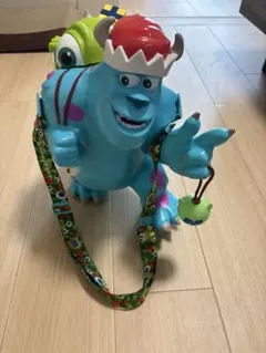 海外 ディズニークルーズ モンスターズ・インク クリスマス ポップコーンバケツ