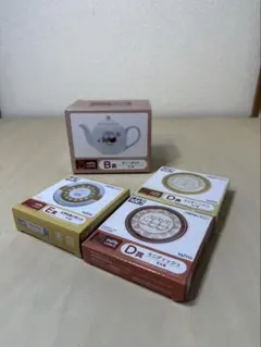 ミッフィー　タイトーくじ　ミニディッシュ、小物入れ、ティーポット