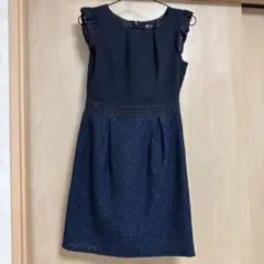 JILL by JILL STUART ネイビー ノースリーブワンピース S