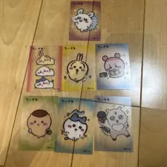 ちいかわ キャラクターカード 丸大食品フィッシュソーセージ　７枚