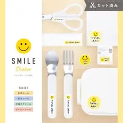 【リピ】南島のひーかー さま 専用【カット済み☆】お名前シール（スマイル☆ ）