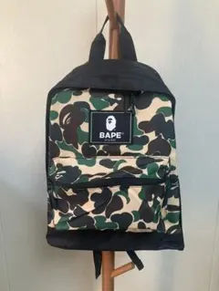 A BATHING APE バックパック リュック カモ柄 BAPE e