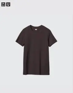 UNIQLO 廃盤色 ダークブラウン 半袖Tシャツ Sサイズ