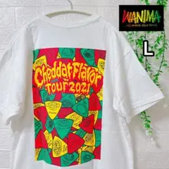 WANIMA チェダフレツアー2021 公式Tシャツ 白 大きめL