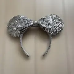 ディズニー シルバー カチューシャ
