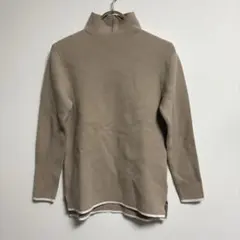 ✨良品✨ ドゥクラッセ【XS】ハイネック セーター 薄手 小さめ ベージュ