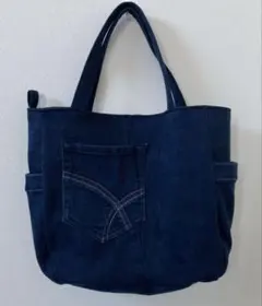 ハンドメイド リメイクトートバッグ