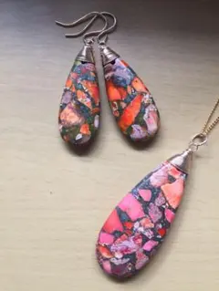 オレンジパイライト セット