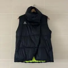 ルコックゴルフ　ダウンベスト ブラック