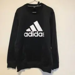 adidas トレーナー スウェット ブラック Oサイズのサムネイル