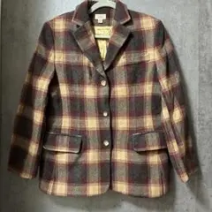 L.L.Bean テーラード　ジャケット チェック柄 8Pのサムネイル