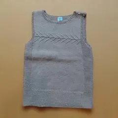 pou dou dou HAND KNIT ニットベスト
