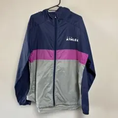 ATHLETA フード付きウィンドブレーカー O