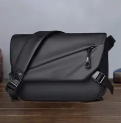 【残り1点】ZARAジャンル 海外ブランド 大容量 メンズショルダーバッグ 黒