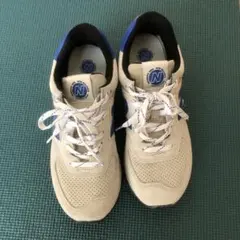 New Balance M L574 アーテックグレー/ ブルー スニーカー
