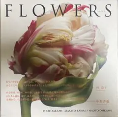 「FLOWERS」河合正人 / 大川直人　写真集 4180円　表紙カバー少し汚れ