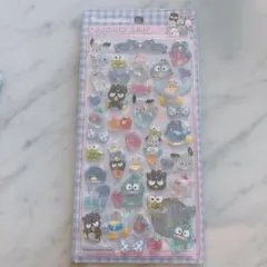 ★サンリオ はぴだんぶい ボンボンドロップシール ハンギョドン ポチャッコ他★