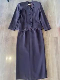 ダークパープル フォーマルスーツ セット