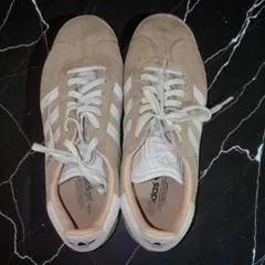 adidas ガゼル Gazelle Indoor ベージュ スエード 24cm