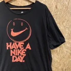 NIKE HAVE A NIKE DAY Tシャツ ブラック スマイル XLのサムネイル