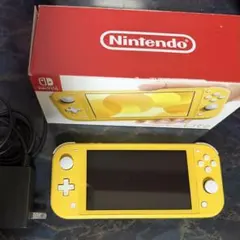 Nintendo Switch Lite イエロー【充電器付・箱付き】
