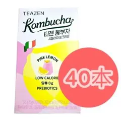 TEAZEN ティーゼン コンブチャ シチリア ピンク レモン 5g × 40本