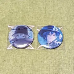 プロセカ KAITO グリッター缶バッジ 54b プロジェクトセカイ - メルカリ