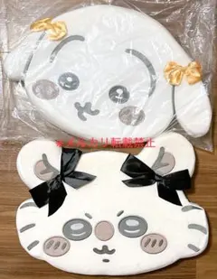 ちいかわ　低反発クッション　リボン　プライズ