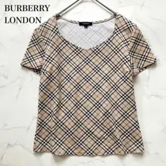 BURBERRY LONDON ノバチェック Tシャツ 2 半袖