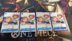 少女 4枚セット ワンピースカードゲーム - メルカリ