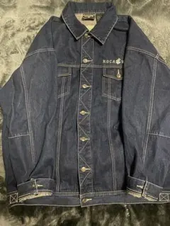 rocawear ブラック デニムジャケット 2X bboyロカウェア b系 (Color B :