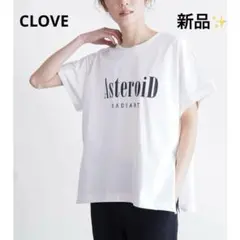 【新品】CLOVE クローブ サイドジップオーバーシルエットTシャツのサムネイル