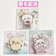 ちいかわ アクリルシーンクリップ　ビスケット　ちいかわ　ラッコ　モモンガ