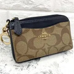 COACH コーチ マルチファンクションカードケース コインケース シグネチャー