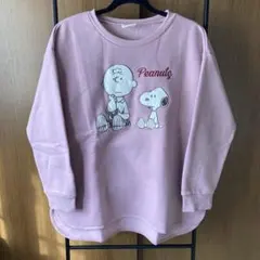 新品・未使用！PEANUTS スヌーピートレーナー（ピンク）LL