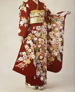 ≪即着用可能≫ 振袖 正絹 フルセット 155cm~165cmの方用【971
