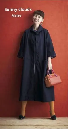 Sunny clouds サニークラウズ デニムコクーンコート MSize
