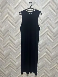 ZARA ブラック ノースリーブ ワンピース