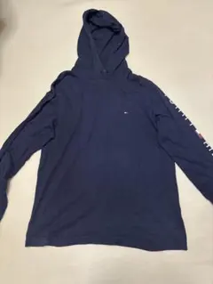 TOMMY HILFIGER トミーヒルフィガー 薄手パーカー ネイビー