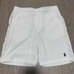 ポロ・ラルフ・ローレン 白 メッシュショートパンツ　キッズ　120