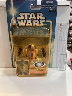 色焼けスターウォーズベーシックフィギュア R2D2 フィギュア　開封品のサムネイル