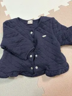 美品　プティマイン　キルト　ジャケット　80サイズ
