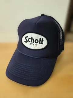Schott ネイビー キャップのサムネイル