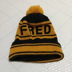 FRED PERRY　ボンボン ニット帽