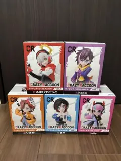 CRAZYRACCOON フィギュア 5体まとめ売り gigo限定　新品未開封品