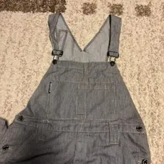 EVERY RIVER ストライプオーバーオール Mサイズ